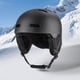 thumbnail image 3 of Casco de esquí Casco protector de esquí Ligero moldeado integralmente acolchado para invierno, 3 of 7