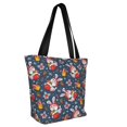 thumbnail image 2 of Fotbe Christmas Bunny A Pattern Beach Tote,Shoulder Handbag,Spacious Tote Bag,Lightweight Travel Bag,Versatile Shopping Bag, 2 of 9