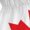 CZC157, variant on Canadian Flag Women Dress V-Neck Short Sleeve Flowy Swing Party Midi Dress