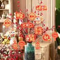 thumbnail image 3 of Hanging Ornament Create Atmospheres with Blessing Words Fashion 2023 Rabbit Lunar New Year Party Hanging Ornament, 3 of 5