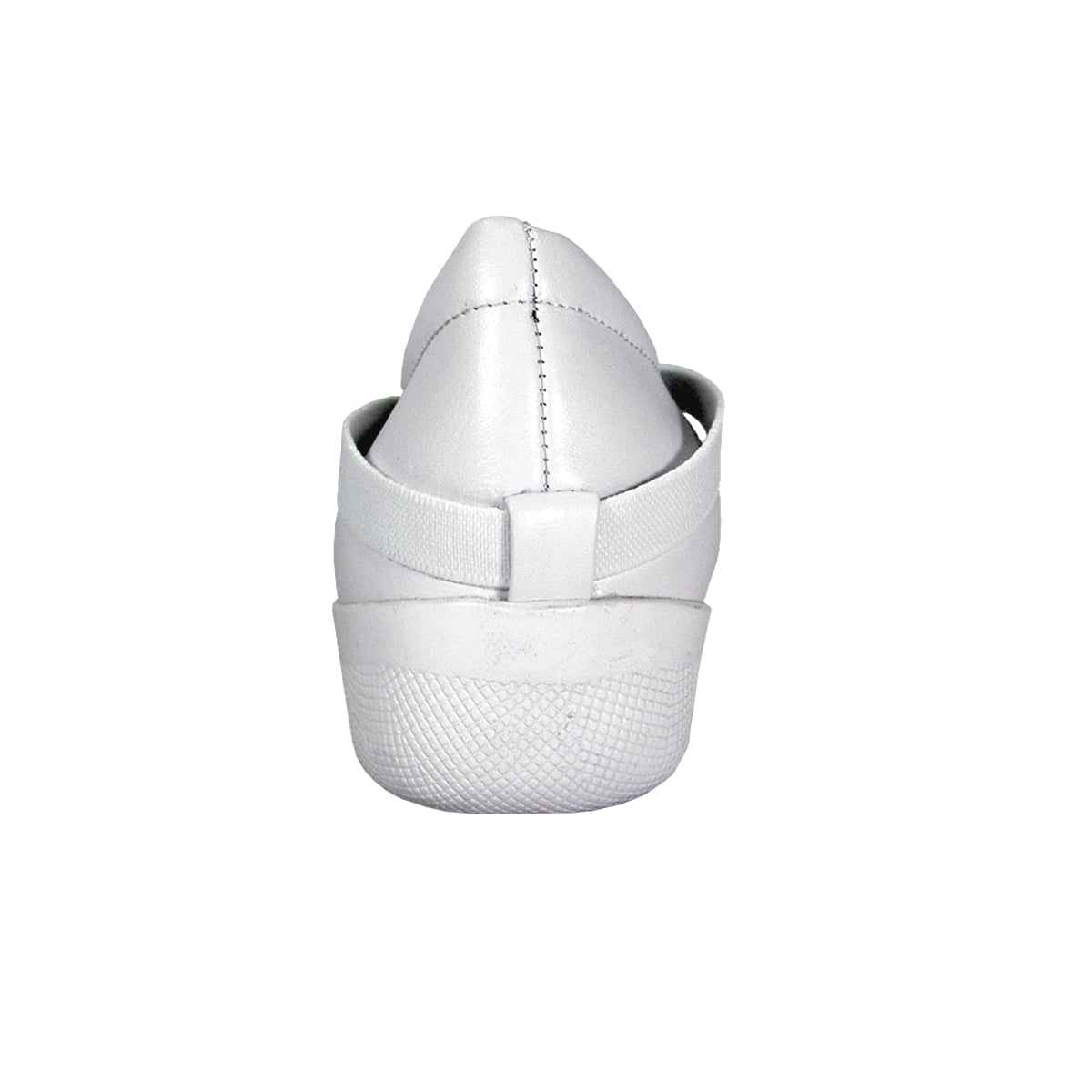 24 HOUR COMFORT Marci Wide Width Comfort Shoes For Work and Casual Attire WHITE 10