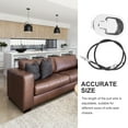thumbnail image 3 of MIANGASTORE Recliner Release Pull Handle Replacement Parts with Cable Recliner Accessory, 3 of 9