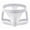 White, variant on Men's See-Through Thong G-String Underwear, Men's Hot T-Back Thong G-String Party Gift for Boyfriend Gray L