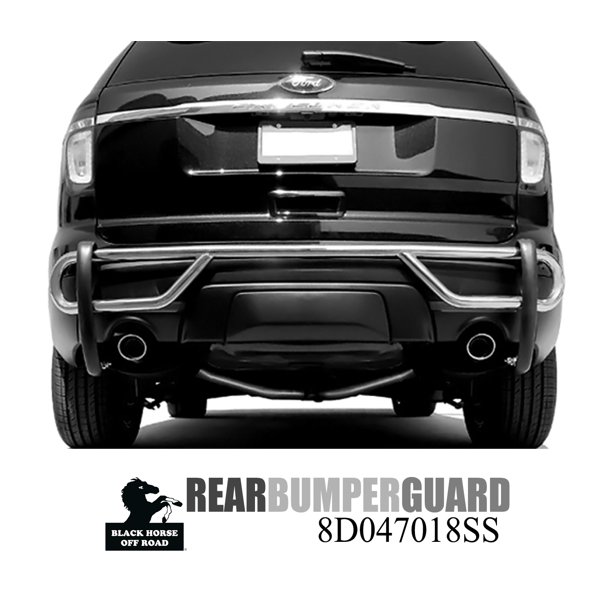 Black Horse Rear Bumper Guard 8D047018SS For 1115 Ford Explorer