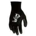 thumbnail image 3 of R3 Safety MCR9669L Economy Pu Coated Work Gloves, Black, Large, 1 Dozen, 3 of 4