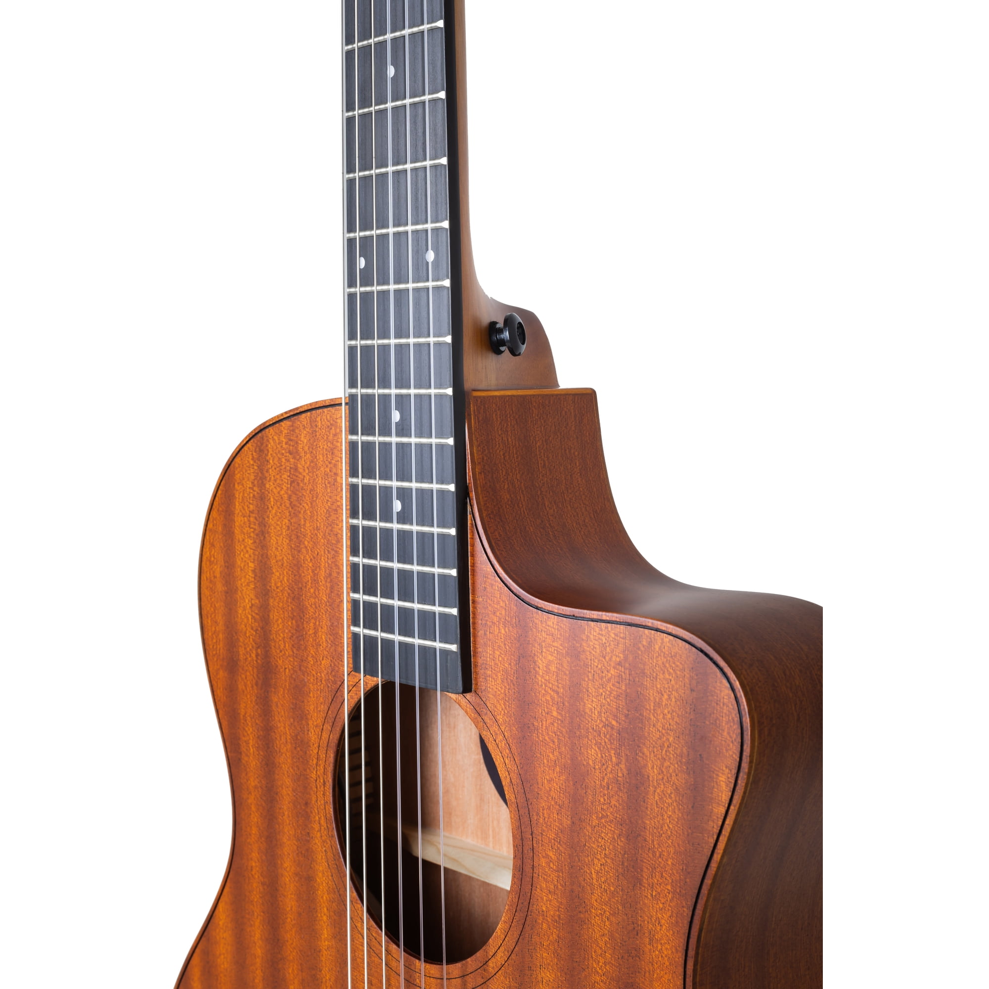 Tagima MADISON GRAN RESERVA EQ NTOP Nylon Cutaway Classical Acoustic – Sapele, Teq-8 Piezo, Satin Natural