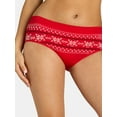 thumbnail image 5 of Holiday Time Women's Seamless Hipster Panties, 3-Pack, Sizes S-2XL, 5 of 6
