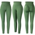 thumbnail image 3 of SHAPERIN Women Scrunch Butt Leggings High Waist Lifting Yoga Pants Tummy Control Workout Tights, 3 of 6
