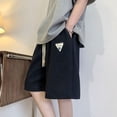 thumbnail image 2 of Pantalones cortos para hombre, holgados, anchos, de entrenamiento, con bolsillos, para baloncesto, novedad de 2024, diseño fino y elástico, talla XL, 2 of 5