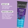 thumbnail image 3 of John Frieda Frizz Ease Dream Curls Curly Hair Shampoo, SLS/SLES Sulfate Free, Helps Control Frizz, with Curl Enhancing Technology, 8.45 Fluid Ounces (Pack of 2), 3 of 5