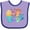 Lavender and Purple, variant on Inktastic Halloween Monsters Boys or Girls Baby Bib