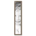 thumbnail image 2 of ArtToFrames 9" x 49" Aged White Gold Picture Frame, 9x49 inch Silver Wood Poster Frame (WOM-2036),  Pack, 2 of 7