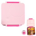 thumbnail image 1 of WHEANG Kids Lunch Box With 8oz Soup Thermo Lunch Containers With 4 Compartment Insulated Hot Jar For School Travel, 1 of 9