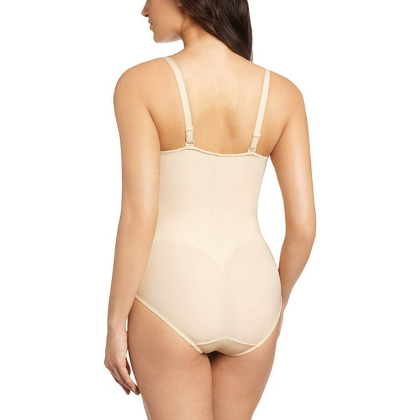 Buy Flexees Maidenform Women's Shapewear Comfort Devotion Body Briefer,  Latte Lift, 40D at