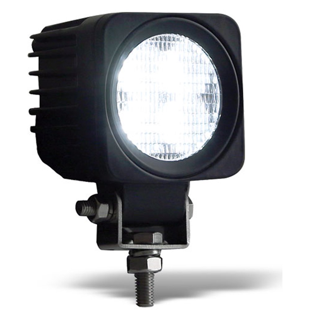Buyers 1492129 2.5" Square 4 LED Utility Work Light Clear 1224V 780