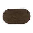 thumbnail image 6 of Signature Design by Ashley Korestone Mid-Century Oval Coffee Table, Dark Brown, 6 of 8