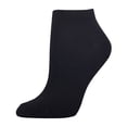 thumbnail image 2 of MOPAS Low Cut Plain Spandex Socks (6 Pairs-Black), 2 of 2