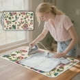 thumbnail image 3 of ZIATUBLES Vintage Hummingbird Flower Print Foldable Ironing Mat for Table Top, Multifunctional Ironing Blanket Portable Ironing Board Alternative for Travel, 31.5" x 19.6", 3 of 7