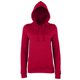 thumbnail image 1 of AWDis - Sudadera con capucha modelo College para mujer (Rojo Chilli), 1 of 2