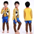 thumbnail image 5 of Kids Cartoon Toy Story Pyjamas Set Buzz Lightyear Woody Top Pants Sleepwear, 5 of 5