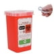 thumbnail image 5 of Contenedor de cuchillas, contenedor de cuchillas desechables Buena dureza Duradero para el hogar para desechar cuchillas Caja de recolección para peluquería para almacenar la LHCER Descripción de la referencia, 5 of 8