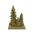 thumbnail image 3 of Porte-décorations Arbre Or 3 Pièces Holiday Time, 3 of 4
