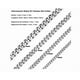 thumbnail image 2 of Collar  Xtellar Estilo Cubano Unisex De Acero Inoxidable, 2 of 3