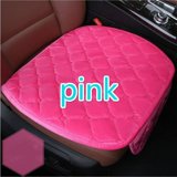 Universal Breathable Car Seat Cover – Plush Non-Slip Pad, Fits Most Sedans & SUVs, Black