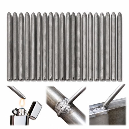 Powder Cored Aluminum Welding Rods, Low Temperature Easy Melt, Universal Multi-Metal Repair for DIY, Pipe and Household Repair