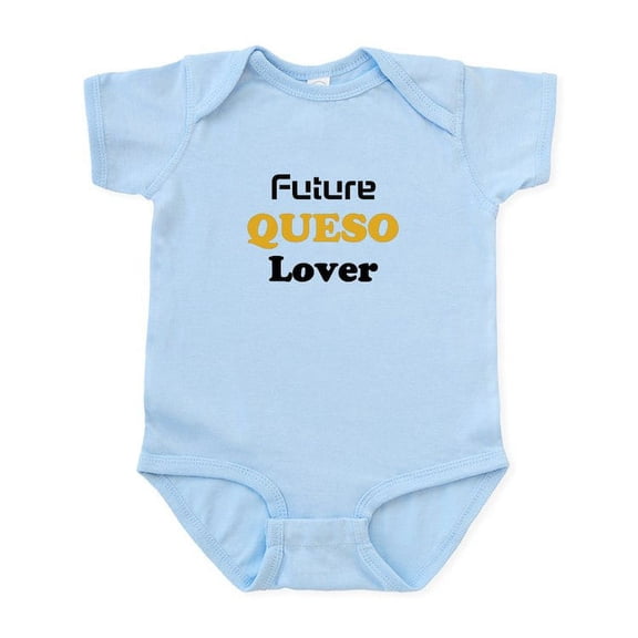 CafePress - Infant QUESO Bodysuit - Baby Light Bodysuit, Size Newborn - 24 Months