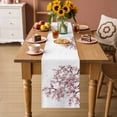 thumbnail image 2 of Cherry Flowers Table Runner 72 Inches, Spring Modern Pink Floral Branch Bed Runner Dresser Scarves Tabletop for Indoor Outdoor Parties/Ceremony/Banquet, 18" x 72", 2 of 9