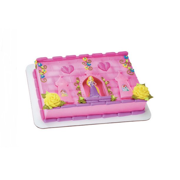 Decopac Disney Princess Rapunzel and Castle DecoSet Cake Topper
