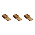 thumbnail image 3 of Kearding Bamboo Soap Box Sturdy Convenient Container Soap Bathtub Waterproof Durable Accessories Dish Storage Rack Shower Dish for Hotel Type1 NO1 Kearding CBP585660, 3 of 6