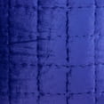 thumbnail image 3 of Parkland Collection Augusta 20x20" Solid Fabric Throw Pillow in Royal Blue, 3 of 6