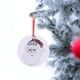 thumbnail image 1 of Ganfancp Christmas Funny Santa Claus Pattern Colgante Adornos para El Árbol de Navidad Ofertas Del Día 1 Colgante, 1 of 7