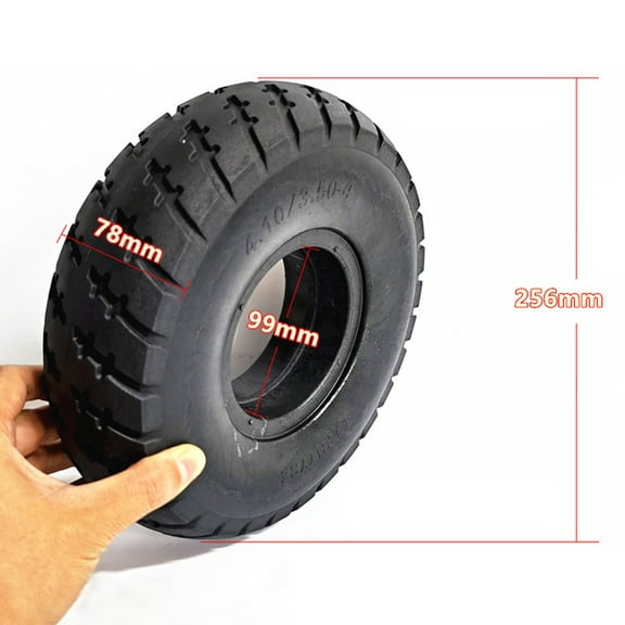 10 Inch 4.10/3.50-4 Trolley Mobility Scooter Tyre 260X85 Solid Tire 3.00-4