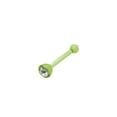 thumbnail image 1 of Green Acrylic Nose Bone with Clear Cz Gem, 1 of 7