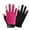 Pink, variant on comerut 1 Pair Fishing Gloves Anti-Slip Breathable Two Finger Cut Rough Palm Great Friction Hands Protection Contrast Color Touch Screen Outdoor Sports Fitness Gloves Fishing Accessories