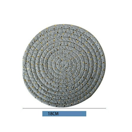 

Cotton Coasters Home Insulation Pad Placemats Kitchen Decoration Accessories