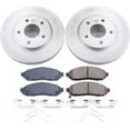 thumbnail image 2 of PowerStop Front Geomet Coated Brake Rotor and Pad Kit Fits: CHEVROLET NISSAN Select Models CRK6492, 2 of 5