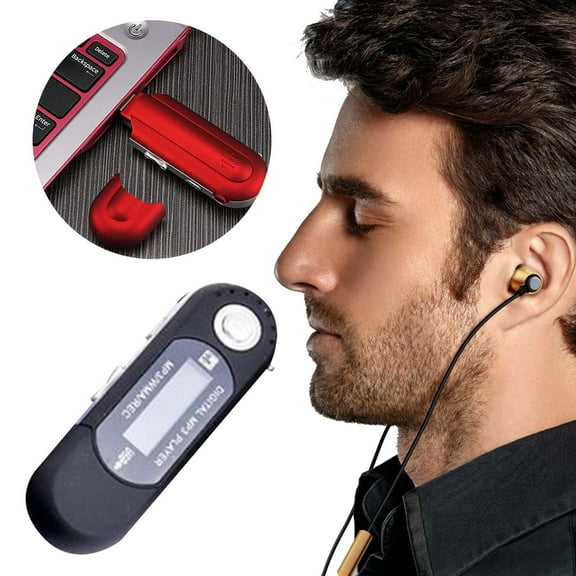 USB Direct Plug In MP3 Player - 4GB/8GB, FM , Replaceable Battery