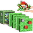 thumbnail image 1 of Placas base magnéticas Youngyes para bloques de construcción de Minecraft, 4 piezas, 1 of 7