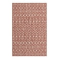 thumbnail image 3 of Unique Loom Outdoor Trellis Collection Area Rug - Tribal Trellis (5' 3" x 8' Rectangle Rust Red/Ivory), 3 of 7