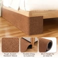 thumbnail image 5 of Carpet Protector for Pets Cat Carpet Protector for Doorway, Anti Scratch Under Door Cat Scratch Protector Mat, Easy to Cut Plastic Stopper (Brown, 39.3in-1pack), 5 of 7