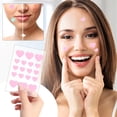 thumbnail image 2 of Ndcxsfigh 18 Parches Coloridos para Espinillas para Parches Acné Hidrocoloide Facial (corazón Rosa), 2 of 9