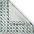 thumbnail image 4 of Ambesonne Modern Grommet Curtain Single Panel, Oval Point Stripes, 50"x60", Pale Blue Green, 4 of 5