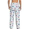 thumbnail image 3 of Xecao Dinosaur Men's Straight Lounge Pajama Pants: The Ultimate in Comfortable Sleepwear, 3 of 9
