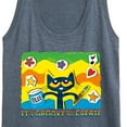 thumbnail image 3 of Pete The Cat - Groovy To Create - Women's Racerback Tank Top, 3 of 6