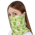 thumbnail image 4 of Hirioo Avocado And Toast for Multifunction Beanie Hat for Men and Women Unisex for Winter Sports, Outdoor Activities, and Daily Wear, 4 of 8