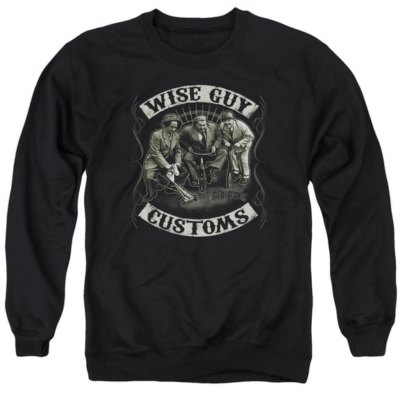 Three Stooges - Wise Guy Customs - Crewneck Sweatshirt - Small